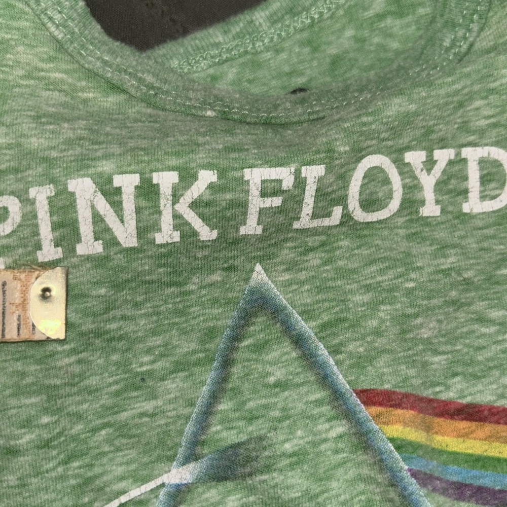 Pink Floyd 12m onesie THE DARK SIDE OF THE MOON light green 2016 music 1967 - Picture 9 of 9